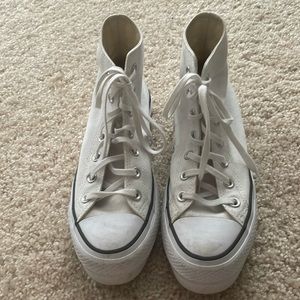 White high top converse
